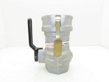 Civacon 1711D-AL30 3"x 4" Kamvalok Quick Coupler Dry Disconnect Buna-N Seal FNPT