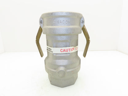 Civacon 1711D-AL30 3"x 4" Kamvalok Quick Coupler Dry Disconnect Buna-N Seal FNPT