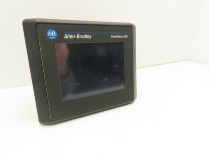 Allen Bradley 2711-T6C16L1 PanelView 600 Touch Screen PLC HMI SER B Frn 4.48