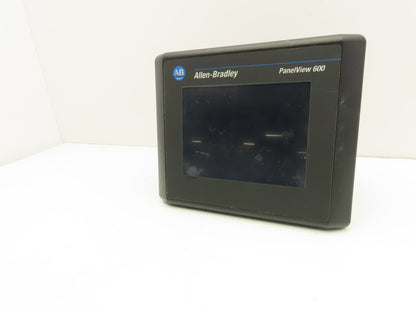 Allen Bradley 2711-T6C16L1 PanelView 600 Touch Screen PLC HMI SER B Frn 4.48