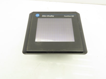 Allen Bradley 2711-T6C16L1 PanelView 600 Touch Screen PLC HMI SER B Frn 4.48