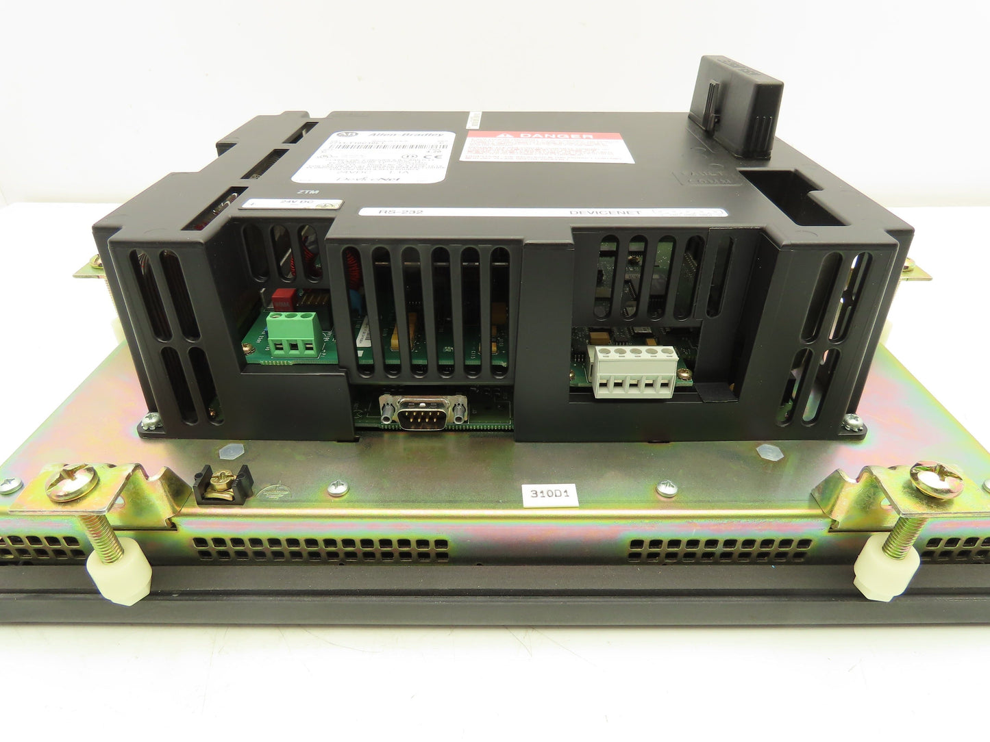 Allen Bradley 2711-T10C10L1 PanelView 1000 Touch Screen PLC HMI SER C Frn 4.20