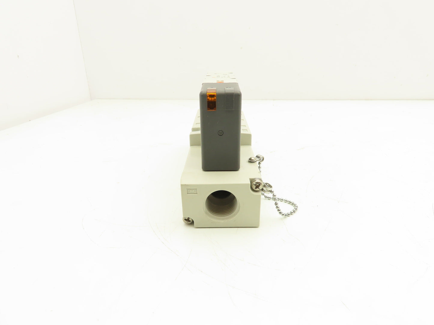 SMC VQC4100-5 5-Port Solenoid Valve Manifold 3/8" NPT