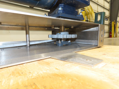 Arrowhead 3.25" Tabletop Belt Stainless Bottle Conveyor 36" Drive Section 460V