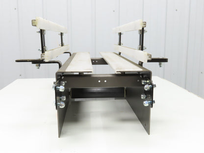 Arrowhead 10" Tabletop Belt Steel Bottle Conveyor Idler Section 32"
