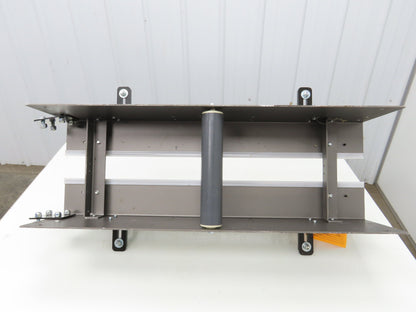Arrowhead 10" Tabletop Belt Steel Bottle Conveyor Idler Section 32"