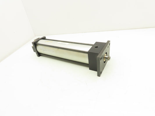 Flairline SP-2736 Flange Mount Pneumatic Cylinder 10" Stroke 2" Bore 5/8" Shaft