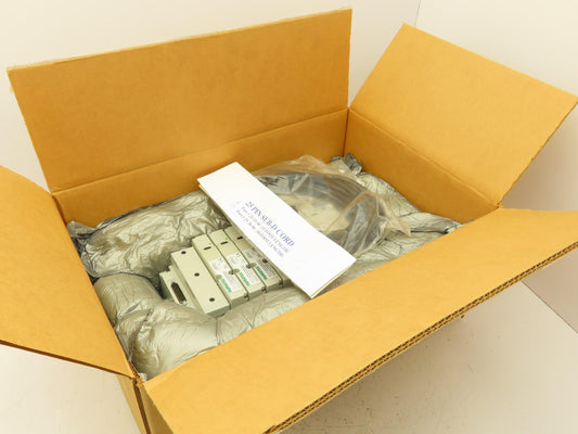 Numatics I63BA4Z2KN00030 120V Pneumatic Solenoid Valve 8-Station Manifold Assy