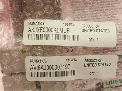 Numatics I6KBA4Z1ML00061 24VDC Pneumatic Solenoid Valve 6-Station Manifold Assy