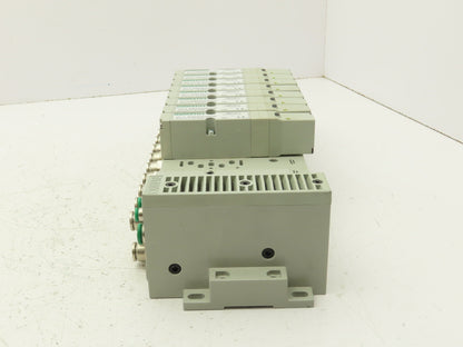 Numatics I63BA4Z1KG00030 120V Pneumatic Solenoid Valve 12-Station Manifold Assy