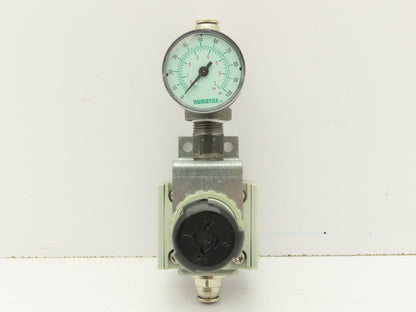 Asco Numatics 8652AK0040102G0 Pneumatic Valve Air Regulator with Gauge 1/2" npt