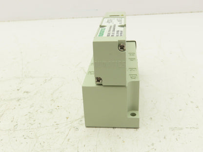 Numatics 122BA43AKN00030 120V Pneumatic Solenoid Valve w/Manifold 1/4" npt