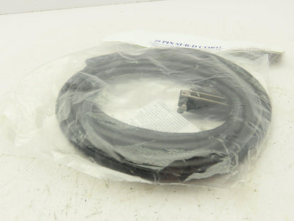 Numatics 25-15-90 Manifold Cordset 25-Pin Sub-D Female Elbow 15' Cord