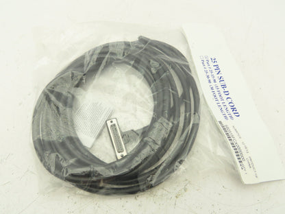 Numatics 25-15-90 Manifold Cordset 25-Pin Sub-D Female Elbow 15' Cord