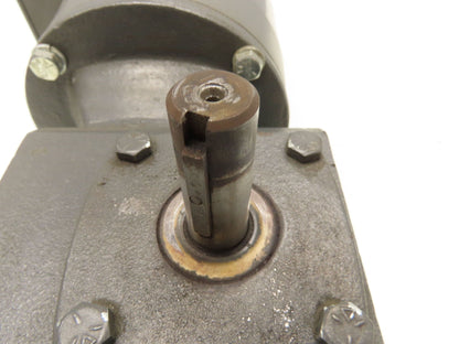 Baldor Reliance IDNM3538 Gearmotor .5Hp 460V 3PH 60:1 Reducer 29rpm LH 56C