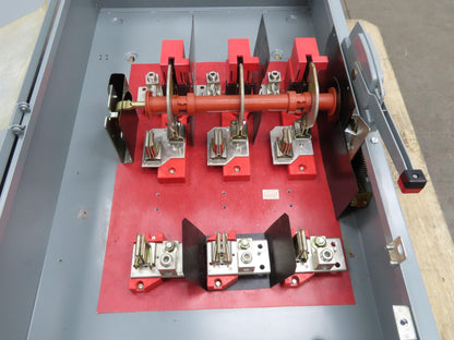 Square D H365 Safety Disconnect Switch 400A 600V 3 Pole Fused Type E2