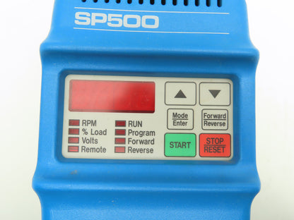 Reliance Electric SP500 VS Variable Speed AC Drive 1HP 230V 3PH -Parts or Repair