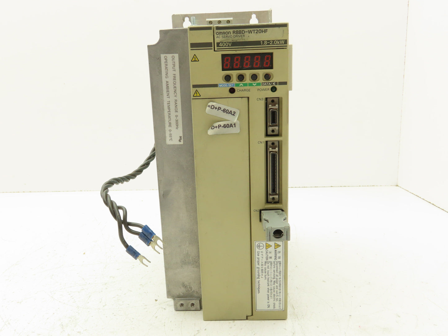 Omron R88D-WT20HF AC Servo Drive 480V 8.4A 2kW 3PH