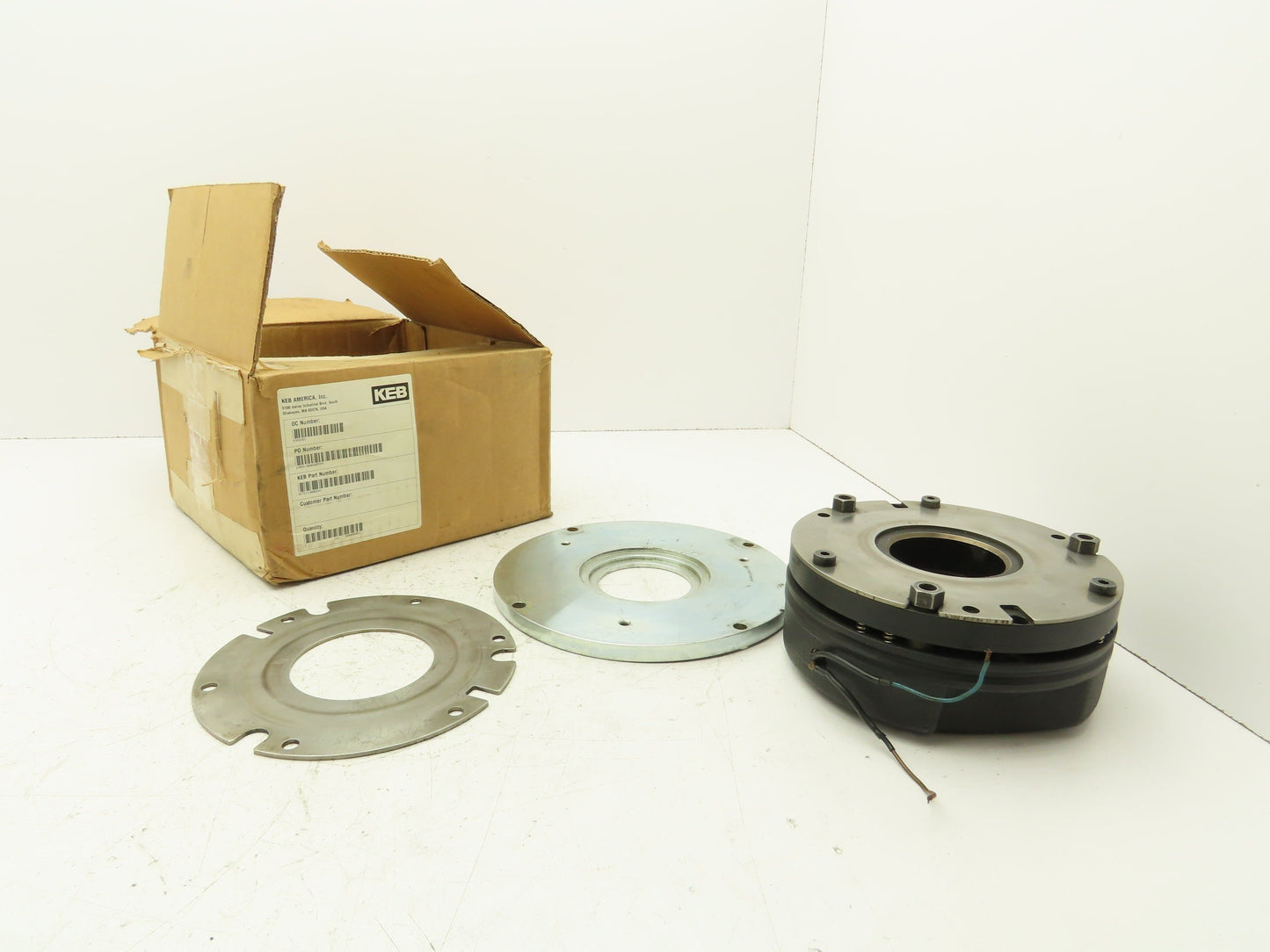 KEB America Electric Clutch Brake 67mm Bore 7.4" OD