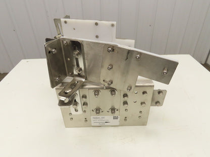 Arrowhead 10" Tabletop Belt Stainless Bottle Conveyor Diverter Section 12"L