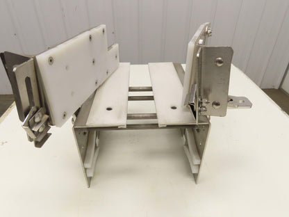 Arrowhead 10" Tabletop Belt Stainless Bottle Conveyor Diverter Section 12"L