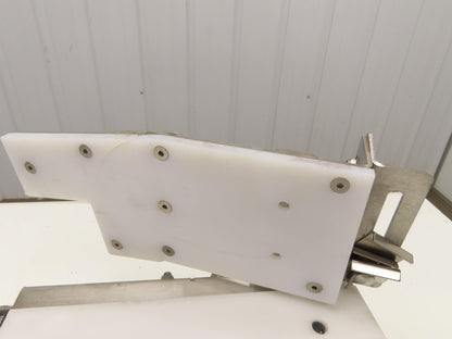 Arrowhead 10" Tabletop Belt Stainless Bottle Conveyor Diverter Section 12"L