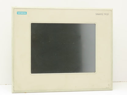 Siemens 6AV3627-1QL01-0AX0 Simatic TP27-10" Operator Touch Panel Glitch