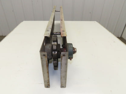 Arrowhead 3.25" Tabletop Stainless Bottle Conveyor Idler Section 36"L  -No Drive