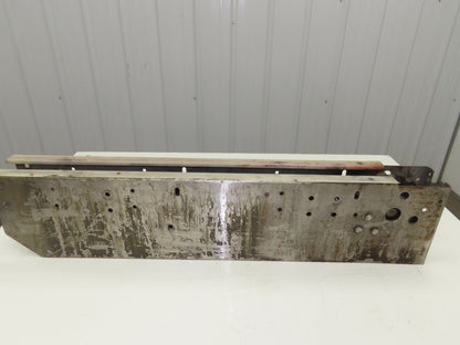 Arrowhead 3.25" Tabletop Stainless Bottle Conveyor Idler Section 36"L  -No Drive