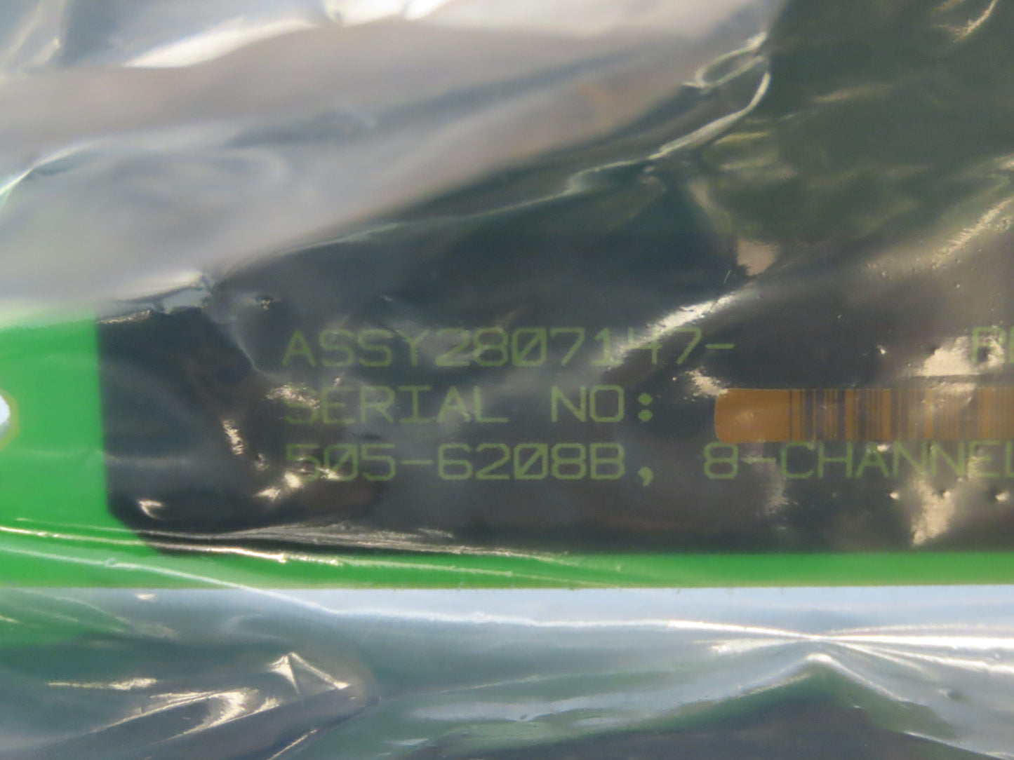 Siemens 505-6208B PLC 8-Channel Analog Output Module