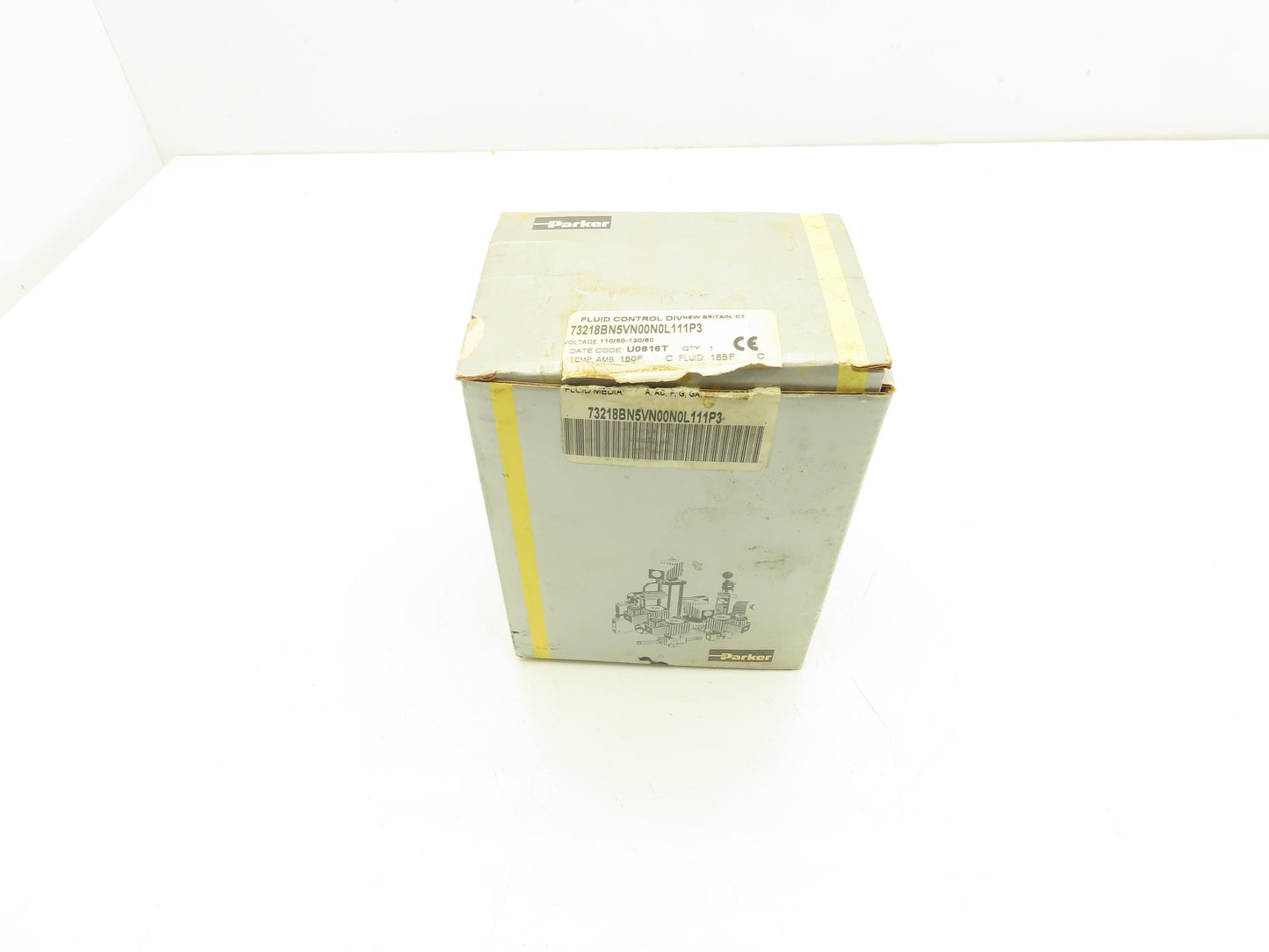 Parker 73218BN5VN00N0L111P3 Skinner 2-Way NC Solenoid Valve 3/4" NPT 120V