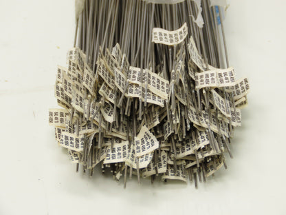 6AL-4VTI Titanium Welding Wire Rod 1/32 x 36" Long Lot of 330