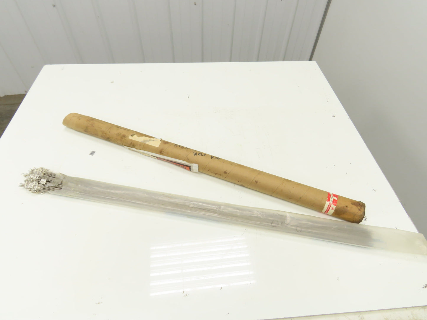 6AL-4VTI Titanium Welding Wire Rod 1/32 x 36" Long Lot of 330