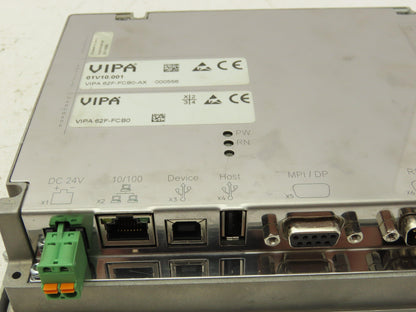 Vipa 62F-FCB0-AX Windows Embedded HMI Touch Screen Operator Control Panel 6"