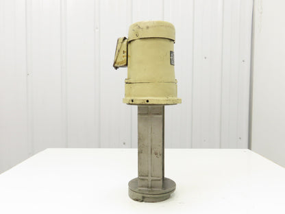 Mitsubishi NQ-250J Vertical Immersion Coolant Pump 39gpm 250W 220V 3PH 3/4"npt
