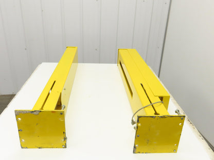 Sick Safety Light Curtain And Mirror Steel Column Set 4-Bolt Mount