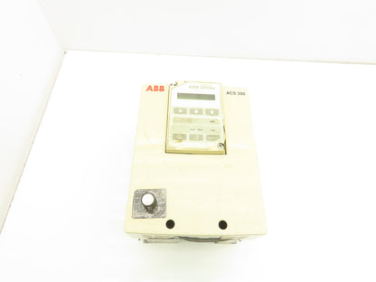 ABB ACS201-1P6-3-00-10 ACS 200 AC VFD Drive 1HP 480V 3PH Broken Cover