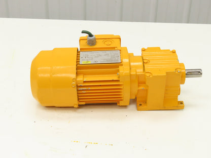 SEW Eurodrive R07 DR63L4 Brake Gearmotor .25kw 230/460V 3PH 11:1 Reducer 143rpm