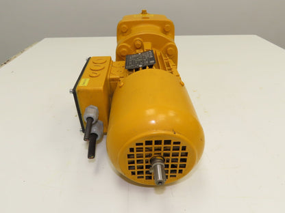 Nord SK 63L/4 Brake Gearmotor .25Hp 230/460V 3PH 159:1 Reducer 10rpm SK13VL