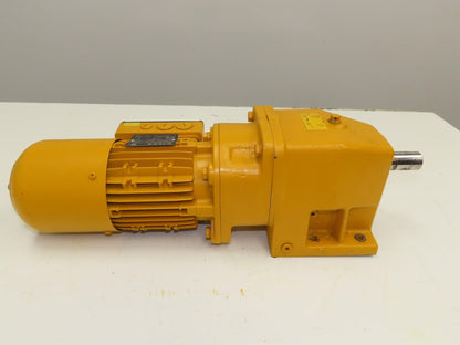 Nord SK 63L/4 Brake Gearmotor .25Hp 230/460V 3PH 159:1 Reducer 10rpm SK13VL