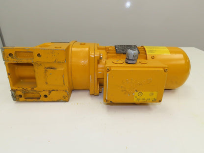 Nord SK 63L/4 Brake Gearmotor .25Hp 230/460V 3PH 159:1 Reducer 10rpm SK13VL-63L
