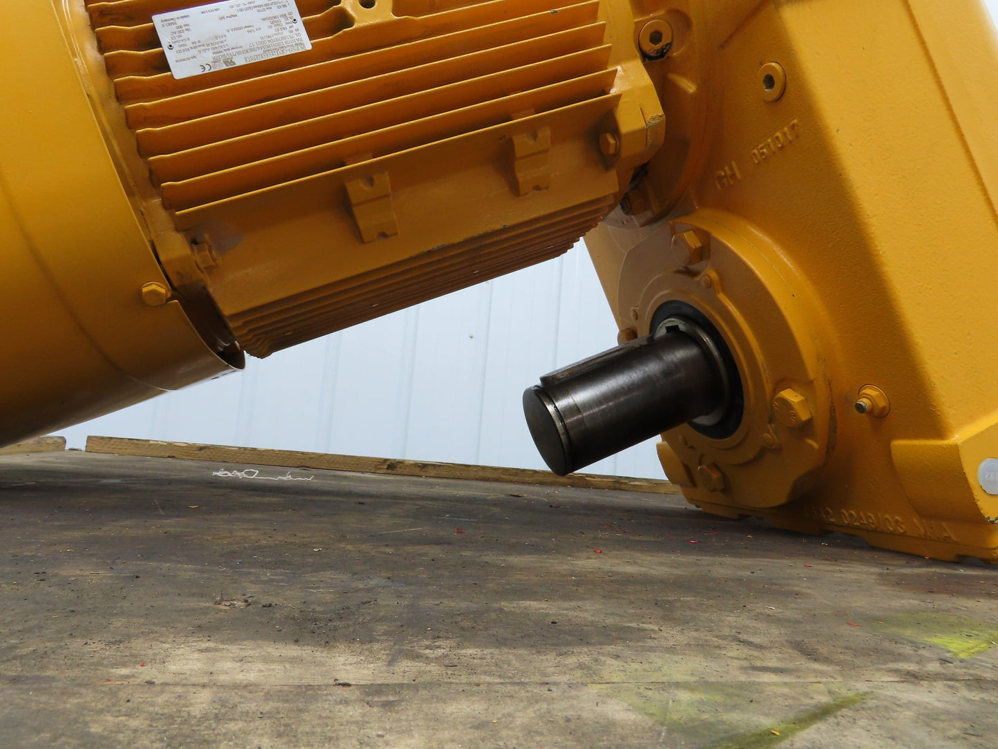 Sew Eurodrive FA107B DRN180M4 Helical Gearmotor 230/460V 3PH 58:1 Parallel Shaft