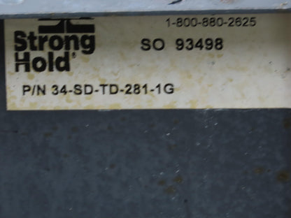 Strong Hold Extreme Duty 12 GA Shop Desk 1 Drawer Riser Shelf 36x28x54"
