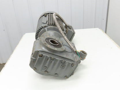 Sew Eurodrive KA77TDV160M4 Gearmotor 15Hp 230/460 3PH 129rpm 13.5:1 Hollow Shaft