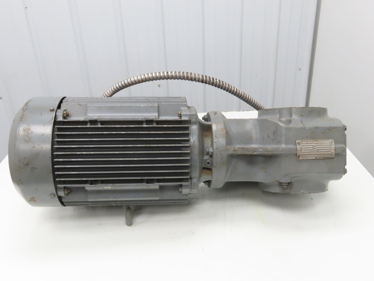 Sew Eurodrive KA77TDV160M4 Gearmotor 15Hp 230/460 3PH 129rpm 13.5:1 Hollow Shaft