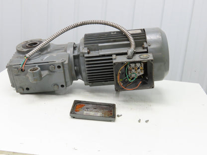 Sew Eurodrive KA77TDV160M4 Gearmotor 15Hp 230/460 3PH 129rpm 13.5:1 Hollow Shaft