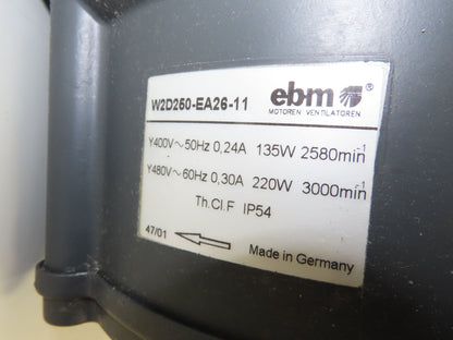 Siemens 1PH7167-2EG03-0BK3 AC Servo Motor 44kw 3PH Encoder F02 2048 S/R