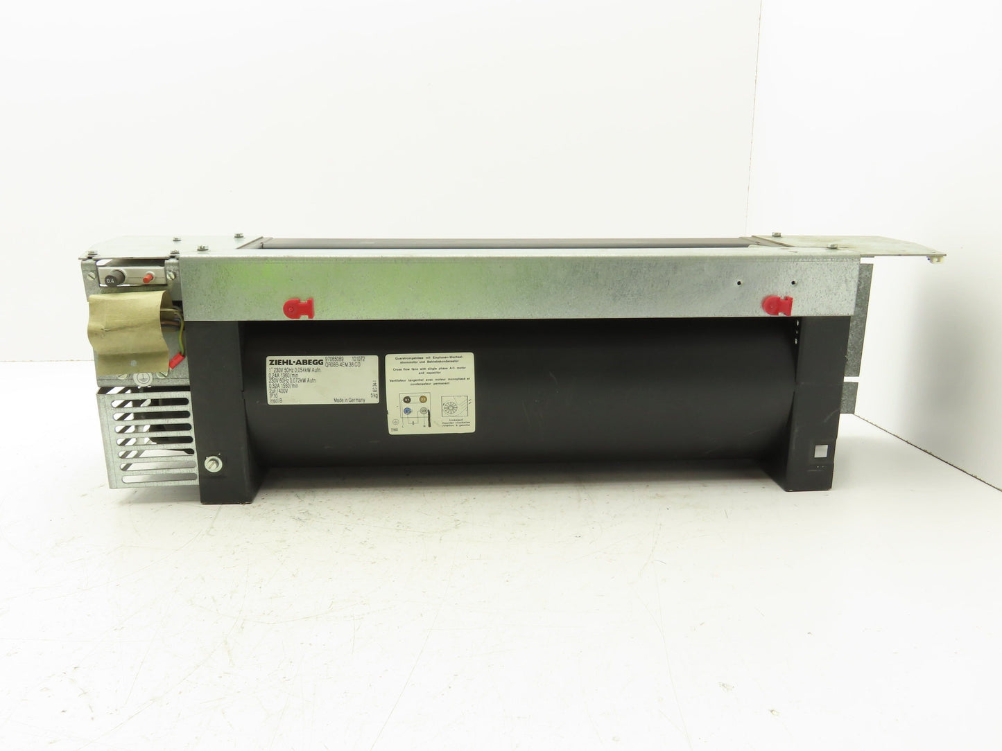 Ziehl-Abegg QR08B-4EM.38.CD Cross Flow Cooling Fan 230V 1PH 1550 RPM 3"x15"