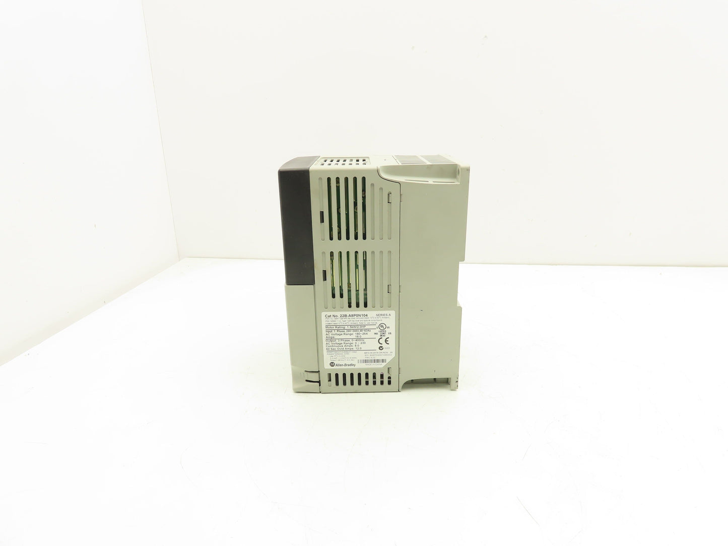 Allen Bradley 22B-A8P0N104 PowerFlex 40 Variable AC Drive VFD 2Hp 240V 1PH Input