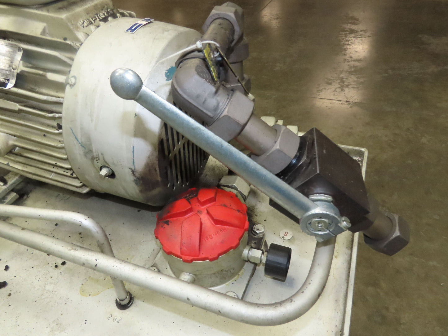 Herion Hydraulic Power Unit 10Hp 120 Gal 4500 PSI Denison Pump PV6-2R1C-C02